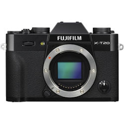 Fuji X-T20 Mirrorless Digital Camera (Fuji XT20 Body, Black) B&H