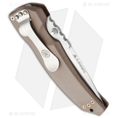 Hogue EX-03 Folding Knife Drop Point Matte Brown 3.5" | Blade HQ