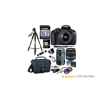 Amazon.com : Canon EOS Rebel T5 Digital SLR Camera Bundle with EF-S 18-55mm IS I