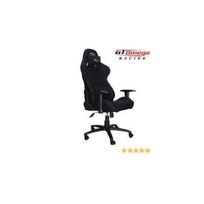 Amazon.com - GT Omega PRO Racing Office Chair Black Fabric -