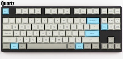 DSA "Quartz" Keycap Set - Pimpmykeyboard.com