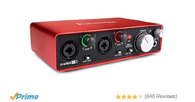 Amazon.com: Focusrite Scarlett 2i2 (2nd Gen) USB Audio Interface with Pro Tools