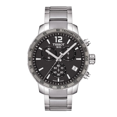T095.417.11.067.00 Tissot Quickster Stainless Steel Anthracite Dial Mens