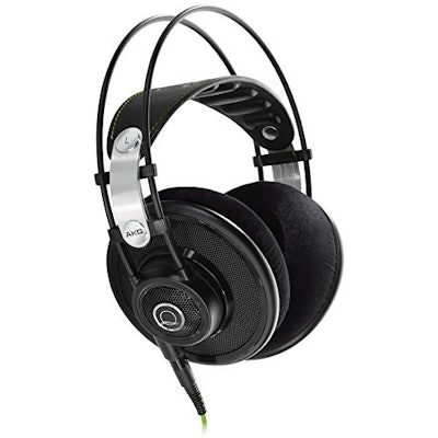 AKG Q 701 Quincy Jones Signature Reference-Class Premium Headphones - Black: Ele