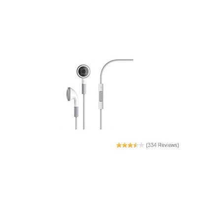 Amazon.com: Apple Earphones with Remote and Mic (Old Version): Cell Phones & Acc