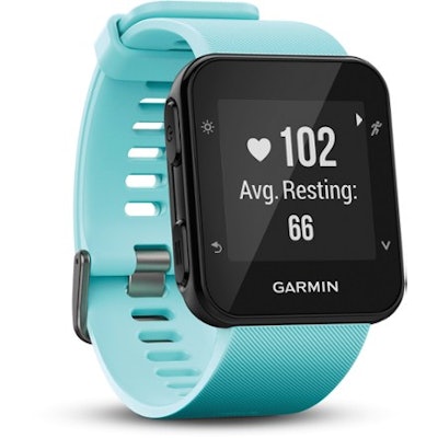 Garmin Forerunner 35 GPS Watch + Heart Rate Monitor at REIREI Garage Logo
