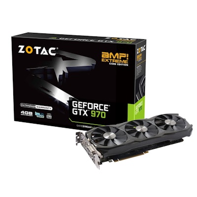 ZOTAC GeForce GTX 970 AMP! Extreme Core Edition (ZT-90107-10P): ZOTAC - It's tim