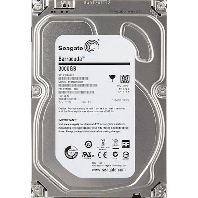 HDD seagate 3To 7200rpm 3.5"