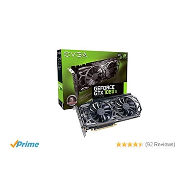 EVGA GeForce GTX 1080 11GB TI Black Edition iCX GDDR5X Graphics Card: Amazon.co.