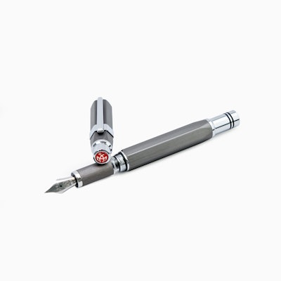 TWSBI Precision Gun Metal Fountain Pen | TWSBI