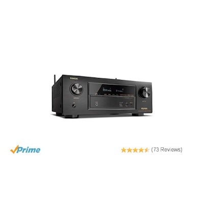 Denon AVR-X3300W 7.2 Channel Full 4K Ultra HD A/V Receiver with Buil