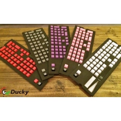 Cherry MX Keycap Set - Shine 4 White ABS (Ducky)