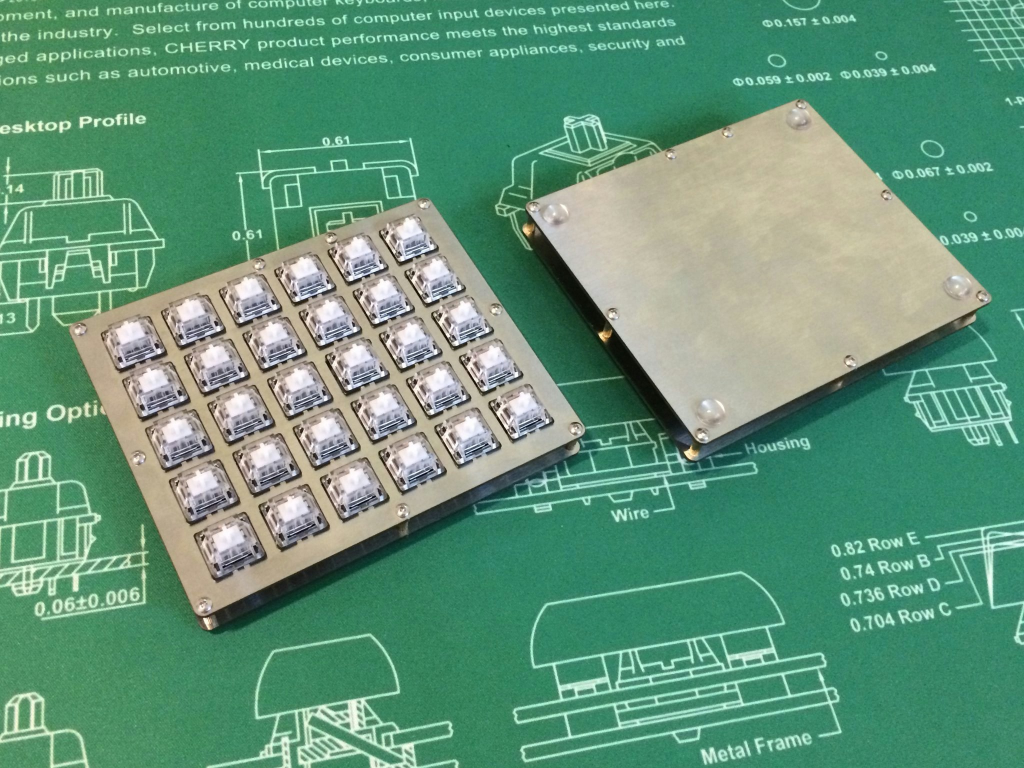 Nyquist Keyboard PCBs - 60% Split Ortholinear                  – Keebio