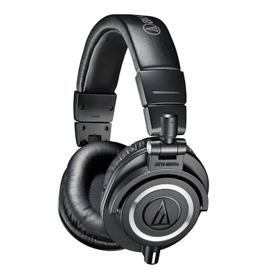 ATH-M50x - Professional Studio Monitor Headphones | Audio-Technica