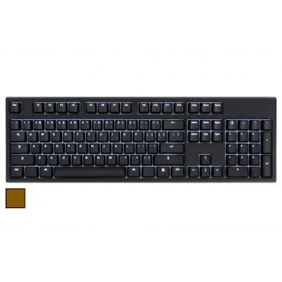 WASD Keyboards CODE 104-Key Mechanical Keyboard - Cherry MX Brown - CODE Keyboar