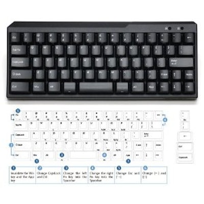 Amazon.com: USA Majestouch MINILA 67 Key Tactile Action Keyboard FFKB67M/EB: Com