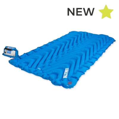 Double V Inflatable Double Wide 2-Person Sleeping Pad - KLYMIT