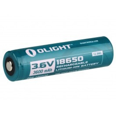 Olight 18650 Lithium Ion 3600mAh Battery 2 pack - Accessories - Flashlights
