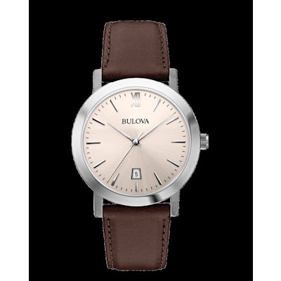 Bulova Leather Watch