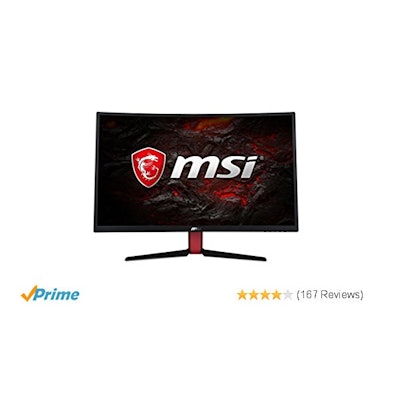 Amazon.com: MSI Full HD Non-Glare Super Narrow Bezel 1ms 1920 x 1080 144Hz Refre