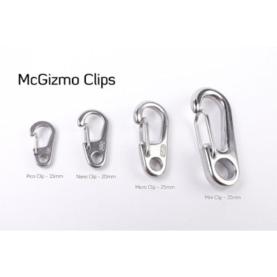 McGizmo Clips: Mini / Micro / Nano / Pico