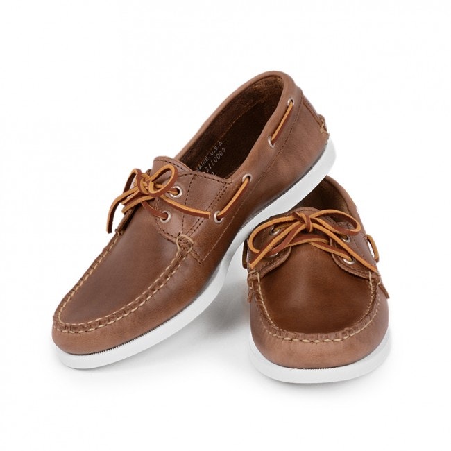 high end boat shoes