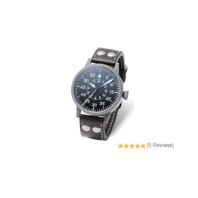 Amazon.com: Laco Paderborn Type B Dial Swiss Automatic Pilot Watch with Sapphire