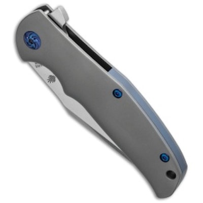 Kizer Laconico Intrepid Flipper Frame Lock Knife (3.625" Stonewash) Ki4468A1 - B