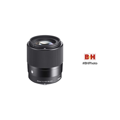 Sigma 30mm f/1.4 DC DN Contemporary Lens for Sony E 302965 B&H