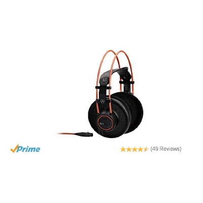 AKG K712PRO Reference Open-Back, Over-Ear Studio Headphones: Amazon.co.uk: Music