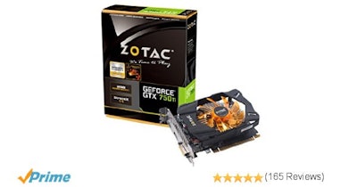 ZOTAC GeForce GTX 750Ti 2GB 