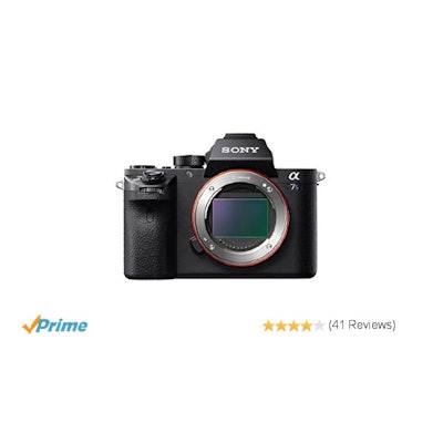 Sony a7S II ILCE7SM2/B 12.2 MP E-mount Camera with Full-Frame Sensor