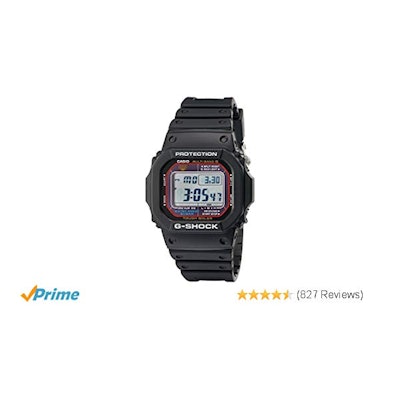Amazon.com: G-Shock GWM5610-1 Men's Solar Black Resin Sport Watch: Casio: Watche
