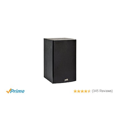 Amazon.com: Polk Audio T15 Bookshelf Speakers, Pair, Black: Electronics
