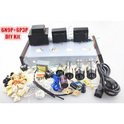 Douk Audio 6P3P Vacuum Tube Amplifier Stereo HiFi 2 0 Channel Amp DIY Kit 1set
