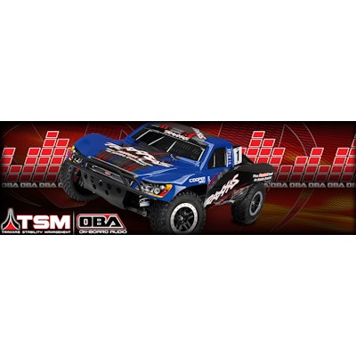 Slash 4X4:  4WD Electric Truck On Board audio and stability managment