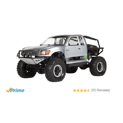 Amazon.com: Axial Racing 90022 Axial 1/10 SCX10 Trail Honch Electric 4WD RTR: To