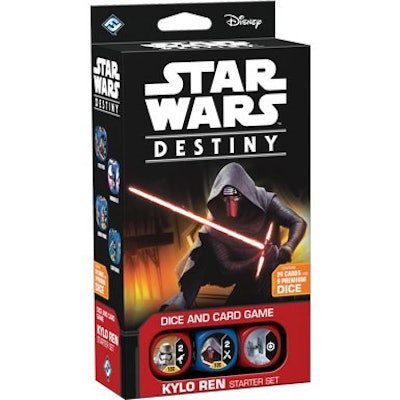 Star Wars Destiny: Dice & Card Game - Kylo Ren Starter Set (Preorder - Ships Ear