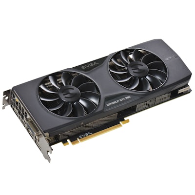 EVGA GeForce GTX 980 04G-P4-2983-KR 4GB SC GAMING w/ACX 2.0, 26% Cooler and 36%