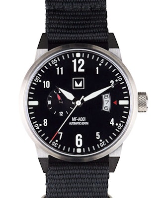 AUTOMATICA ONE Black / Titanium – Mansfield Time Automatic Watches