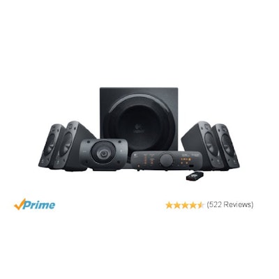 Amazon.com: Logitech Z906 Surround Sound Home Theater Speaker System