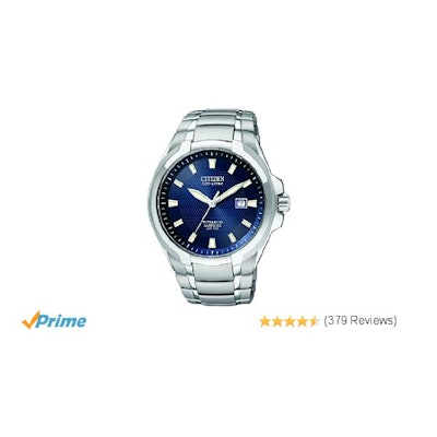Amazon.com: Citizen Men's BM7170-53L Titanium Eco-Drive Watch: Citizen: Watches