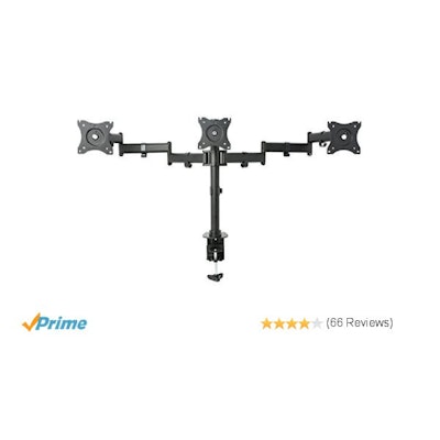 Amazon.com: VIVO Triple Monitor Adjustable Mount / Articulating Stand for 3 LCD