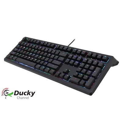 Ducky Shine 5 RGB LED Backlit Mechanical Gaming Keyboard (Blue Cherry MX)