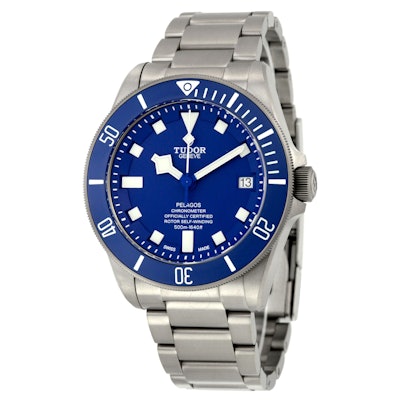Tudor Pelagos Chronometer Automatic Blue Dial Men's Watch 25600TB