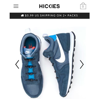 HICKIES - No Tie Elastic Shoelaces