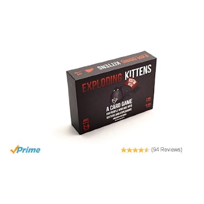 Amazon.com: Exploding Kittens: NSFW Edition (Explicit Content): Toys & Games