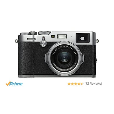 Fujifilm X100F 24.3 MP APS-C Digital Camera - Silver : Camera & Pho