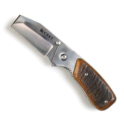 Razel Folding Knives (Ram Horn Handle) | EDC Folding Knife | CRKT