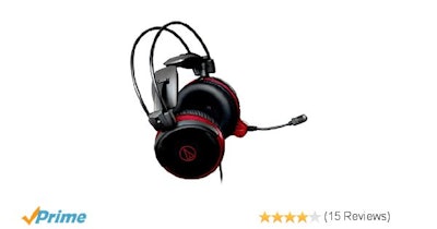 Audio-Technica ATH-AG1X Closed Back High-Fidelity Gaming Headset: Ho